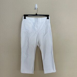 White Crop Ann Taylor